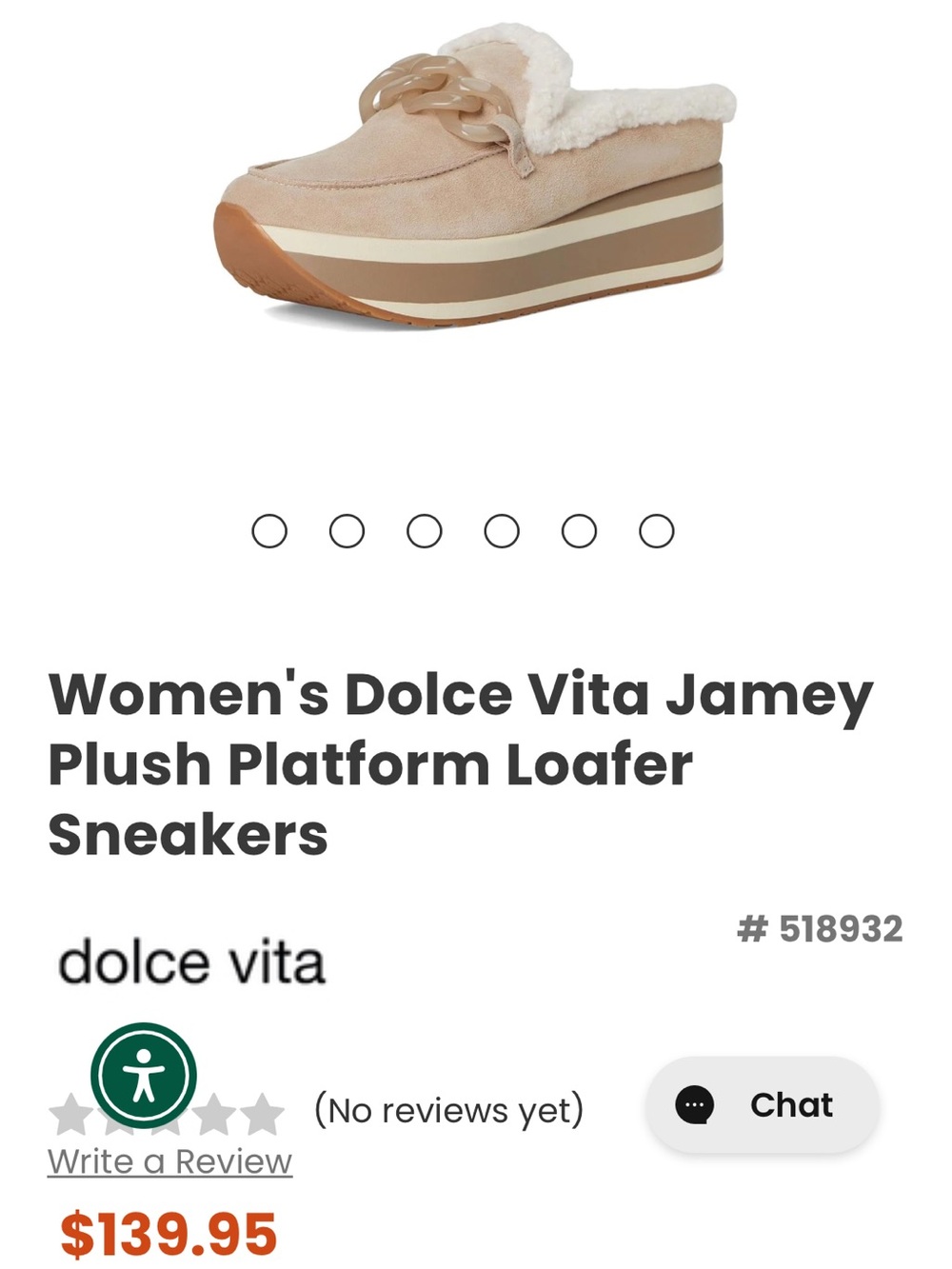 Dolce Vita Jamey Plush Wedge Mule - Picture 6 of 6